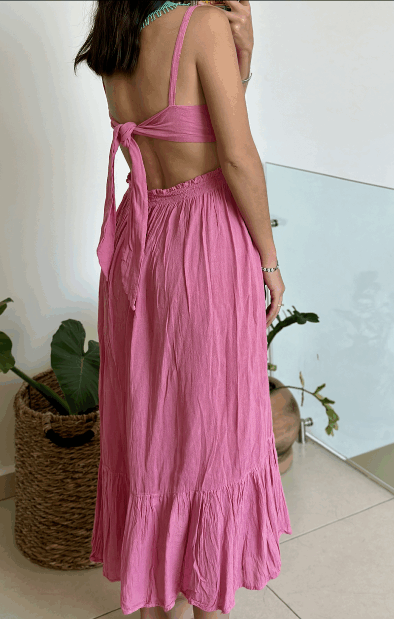 Vestido Girasol Rosa - Imagen 2